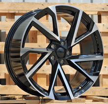 Indlæs billede til gallerivisning R17x7 5X112 ET 40 57.1 FE181 (BK5804) Black Polished (MB) For SKODA (P)
