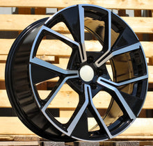 Indlæs billede til gallerivisning R20x8.5 5X112 ET 38 57.1 Y1196 Black Polished (MB) For VW (K2+P) (New Tiguan)