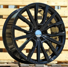 Indlæs billede til gallerivisning R20x8.5 5X112 ET 25 66.6 B5836 (IN5515) Black (BL) For BMW (K8) (Rear+Front)
