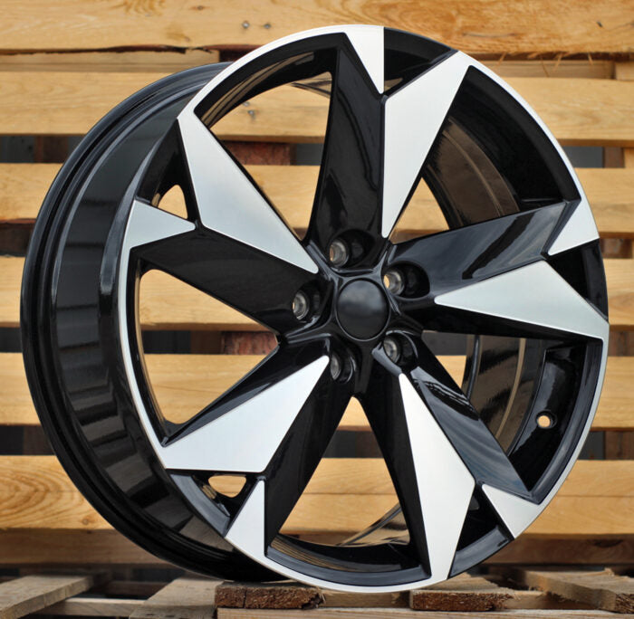 R18x7.5 5X112 ET 40 57.1 I5625 Black Polished (MB) For SKODA (P2) (Kodiaq NEW Model)