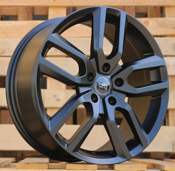 R17x7 5X127 ET 40 71.6 B5883 Black Half Matt (BLHM) For RACIN (P)