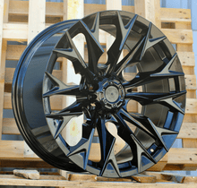 Indlæs billede til gallerivisning R17x9 6X139.7 ET 0 110.1 JT227 Gloss Black (GB) For 4X4 (K3) (Milling)