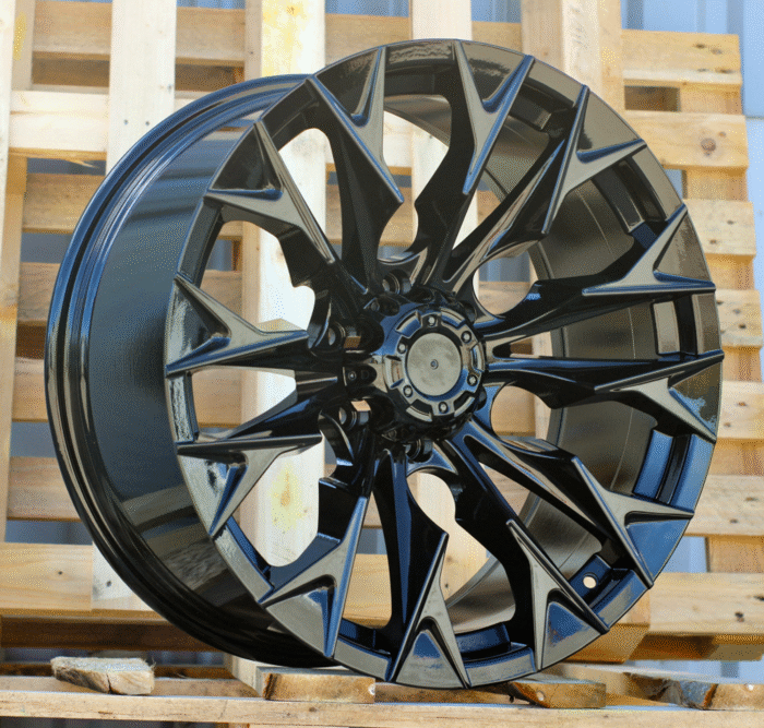 R20x9 6X139.7 ET 0 110.1 JT227 Black (BL) For 4X4 (K3)