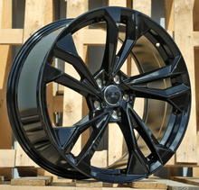 Indlæs billede til gallerivisning R18x8 5X112 ET 42 66.5 I5493 Black (BL) For AUD (Z5)