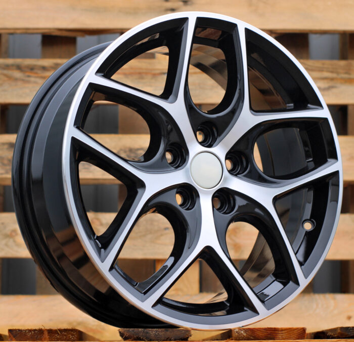 R17x7 5X108 ET 50 63.4 Y0058 Black Polished (MB) For FORD (R)