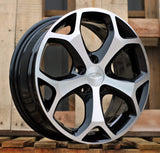 R16x6.5 5X108 ET 50 63.4 BK386 Black Polished (MB) For FORD (K2)