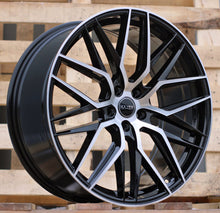 Indlæs billede til gallerivisning R18x8 5X105 ET 40 56.6 HX035 (B5902) Black Polished (MB) For HAXER (K4)