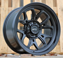 Indlæs billede til gallerivisning R17x9 5X127 ET M6 78.1 B1106 Black Half Matt (BLHM) For 4X4 (R)