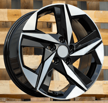 Indlæs billede til gallerivisning R15x6 5X114.3 ET 45 67.1 B1622 Black Polished (MB) For HYUND (Z2)