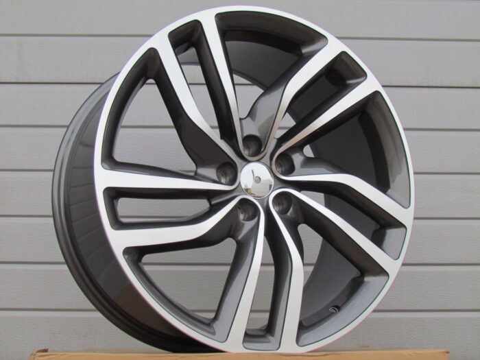 R20x8.5 5X108 ET 40 63.3 HE721 Grey Polished (MG) For JAGUAR (P1)