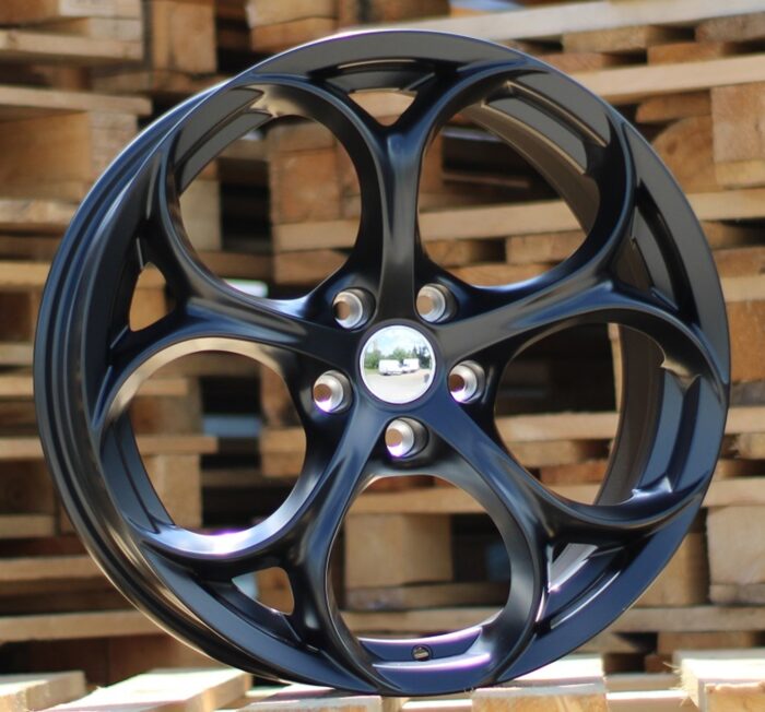 R18x8 5X110 ET 33 65.1 L1664 (1664188010S) Black Half Matt (BLHM) For ALFA (Z5)