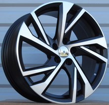 Indlæs billede til gallerivisning R18x8 5X108 ET 45 63.3 FE183 Black Polished (MB) For VOLVO (P1)