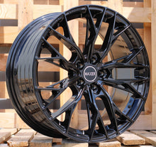 Indlæs billede til gallerivisning R18x9 5X120 ET 35 72.6 HX042 (A5871) Black (BL) For HAXER (P) (Rear+Front)