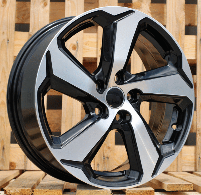 R18x7 5X114.3 ET 35 60.1 B1013 Black Polished (MB) For TOYOT (P) (Rav4)