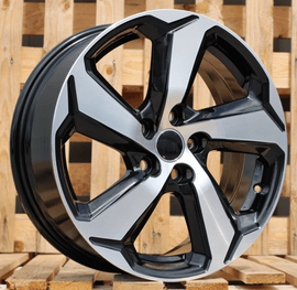 R18x7 5X114.3 ET 35 60.1 B1013 Black Polished (MB) For TOYOT (P) (Rav4)