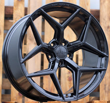 Indlæs billede til gallerivisning R20x10 5X120 ET 40 72.6 HX04F Black (BL) For HAXER (K4) (HYBRID FORGED (Max Load 815kg.)
