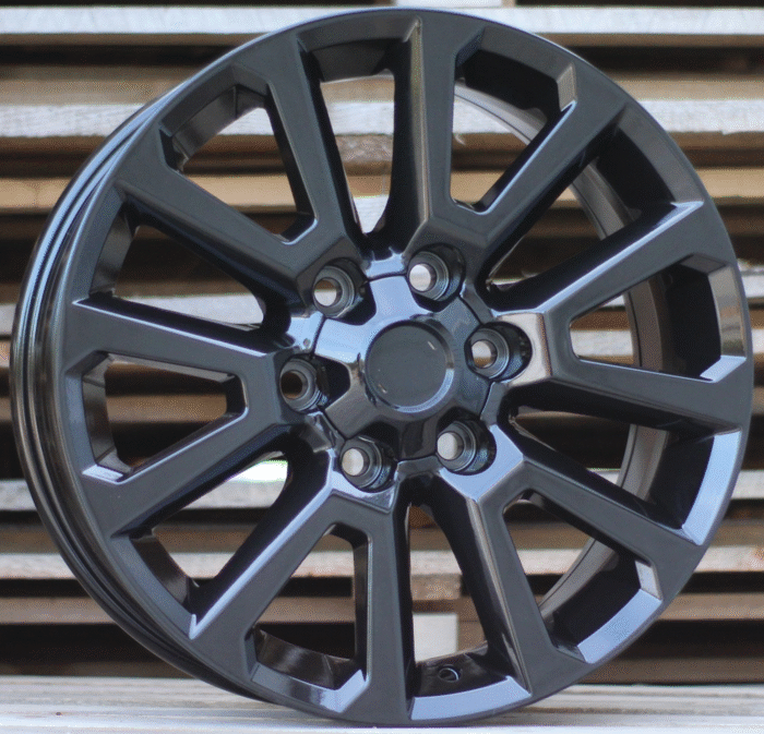R17x7.5 6X139.7 ET 25 106.1 B1072 (H843F) Black Half Matt (BLHM) For TOYOT (Z6) (HYBRID FORGED)