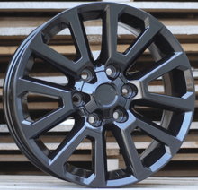Indlæs billede til gallerivisning R17x7.5 6X139.7 ET 25 106.1 B1072 (H843F) Black Half Matt (BLHM) For TOYOT (Z6) (HYBRID FORGED)
