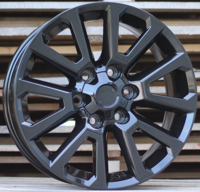 R17x7.5 6X139.7 ET 25 106.1 B1072 (BK5881) Black Half Matt (BLHM) For TOYOT (Z4)