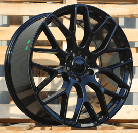 R20x8.5 5X112 ET 35 66.5 AT967 (IN0186) Black (BL) For MER (Z5) (BRABUS Style Rear+Front)