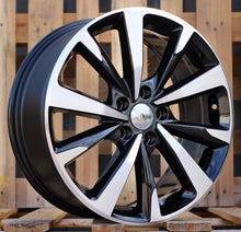 Indlæs billede til gallerivisning R18x7.5 5X112 ET 46 57.1 B5869 Black Polished (MB) For SEAT (K2)