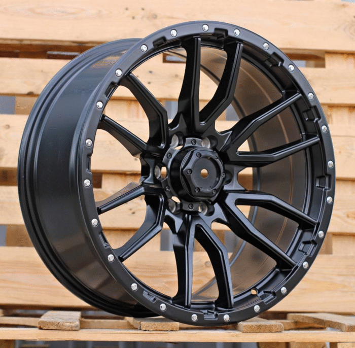R18x9 6X139.7 ET 10 106.1 I6098 Black Half Matt (BLHM) For 4X4 (K7)