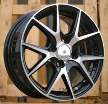 Indlæs billede til gallerivisning R14x5.5 4X100 ET 43 60.1 B1795 Black Polished (MB) For RACIN (Z2)