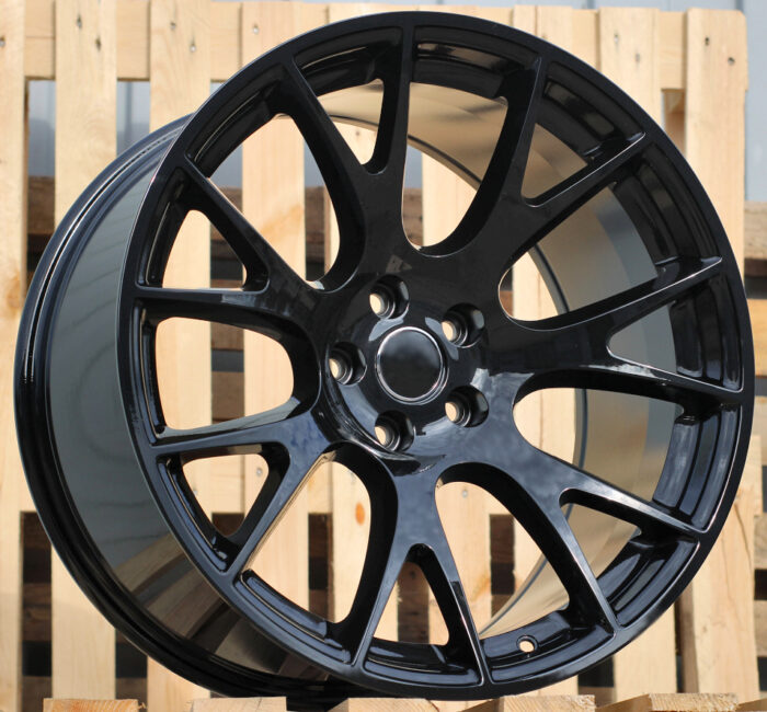 R20x9 5X115 ET 20 71.5 A8872 (BY1523) Black (BL) For DODGE (Z1+Z3) (Rear+Front)