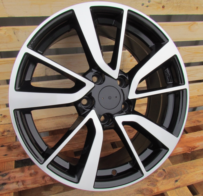 R18x7.5 5X114.3 ET 40 66.1 BY131 Black Polished (MB) For NISS (Z3)