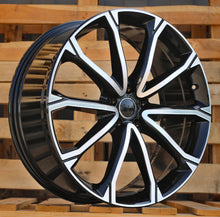 Indlæs billede til gallerivisning R21x8.5 5X112 ET 38 66.5 Y1197 Black Polished (MB) For AUD (K2) (NEW Model)