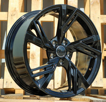 Indlæs billede til gallerivisning R19x8.5 5X112 ET 39 66.5 B1571 Black (BL) For AUD (Z3)