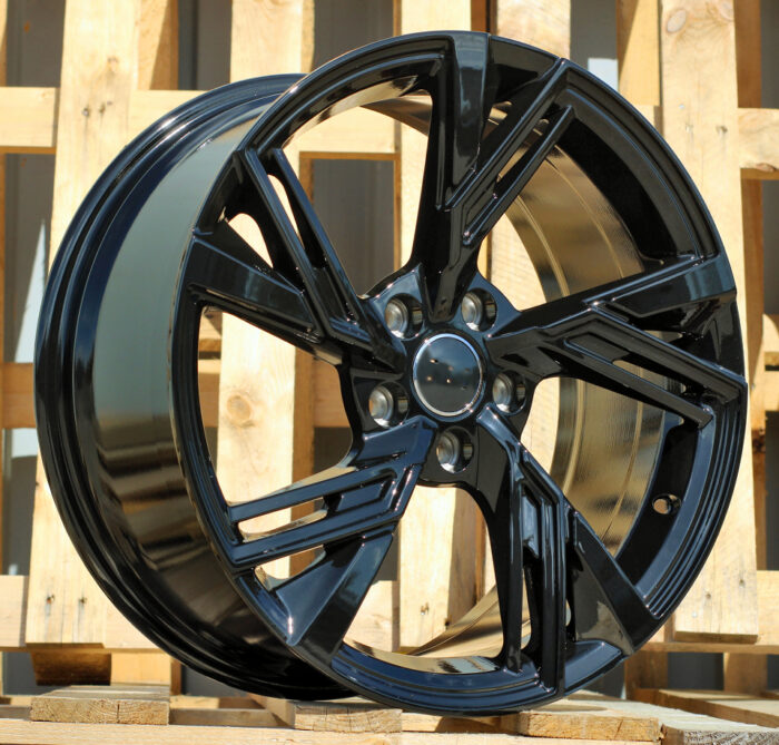 R19x8.5 5X112 ET 30 66.5 B1571 Black (BL) For AUD (Z3)
