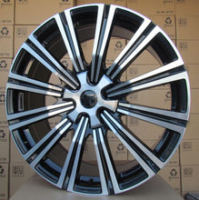 Indlæs billede til gallerivisning R20x8.5 6X139.7 ET 25 106.1 B1222 Black Polished (MB) For TOYOT (K3)