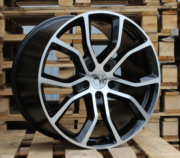R21x11 5X130 ET 58 71.6 B5362 Black Polished (MB) For PORCH (K4) (Rear+Front)