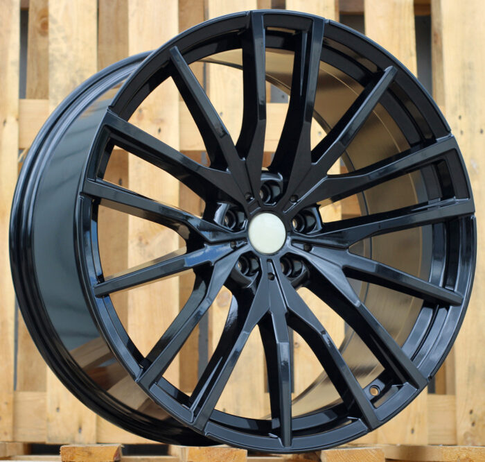 R20x9 5X112 ET 35 66.6 B5464 Black (BL) For BMW (Z4) (Rear+Front)