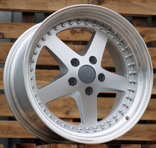 Indlæs billede til gallerivisning R18x8.5 5X120 ET 30 72.6 B1161 Silver+Polished Lip (SP) For BMW (Z6) (Rear+Front)