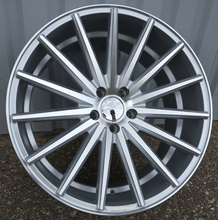 Indlæs billede til gallerivisning R20x8.5 5X112 ET 35 66.5 FR999 (LU560) Polished Silver (MS) For RACIN (K3) (Front)