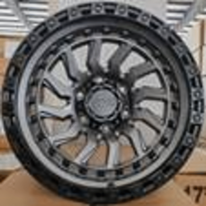 R17x9 6X139.7 ET 0 110.1 H973D Black Matt (BM) For 4X4 (Z5) (FUEL Style)