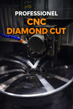 Indlæs billede til gallerivisning INTRO KAMPAGNE: Diamond Cut fælg-renovering / rep (CNC)