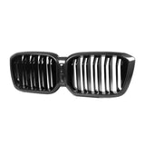 Dry Carbon Fiber frontgrill/nyre til BMW X3 G01 LCI og X4 G02 LCI 2023+. G01 G02