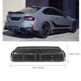 Dry Carbon Fiber KIT: Frontlæbe, Bagdiffuser, Sideskørte fenders og Spoiler til BMW 2 Serie G42 Coupe 2022+