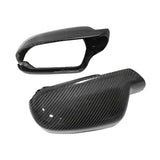 Carbon Fiber spejlkapper til A3 A4 A4L A5 S5 RS3 RS4 RS5: B8.5 - Uden Lane-assist