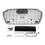 Gloss Frontgrill RS6 Style i ABS-materiale til Audi A6 S6 C8 2019+