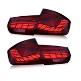 LED Baglygter OLED/Dragon Scale til BMW F30 F80 2013-2019 M3 320 325i