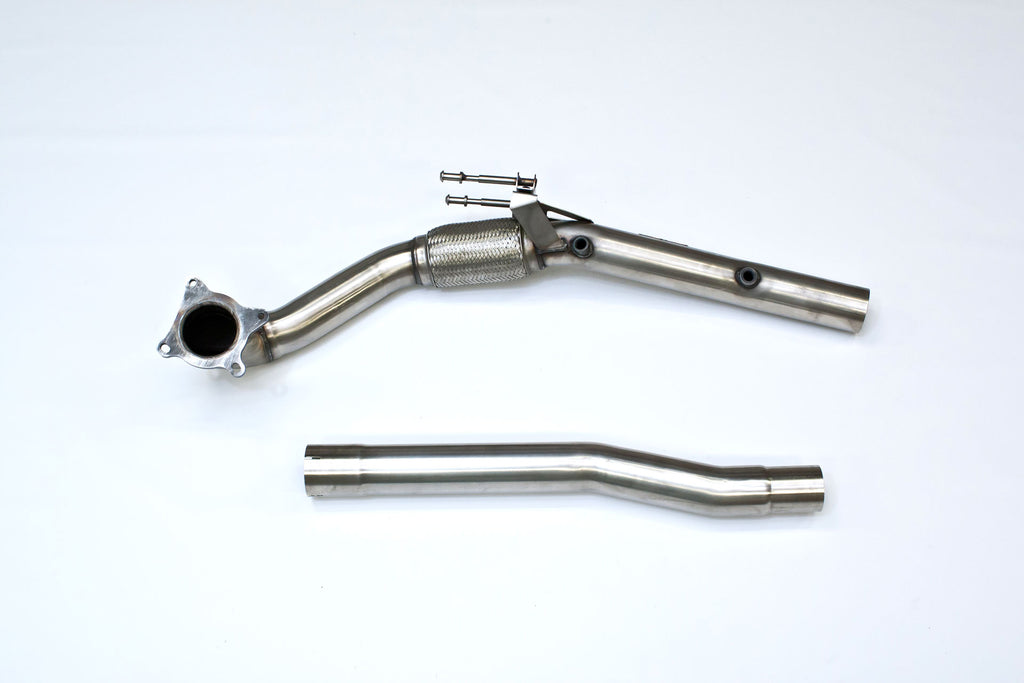 Milltek Large-bore Downpipe and De-cat A3 2.0T FSI quattro 5 door SportBack