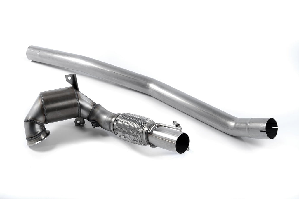 Milltek Large Bore Downpipe and Hi-Flow Sports Cat A3 2.0 TFSI quattro Sedan 8V (US-only)