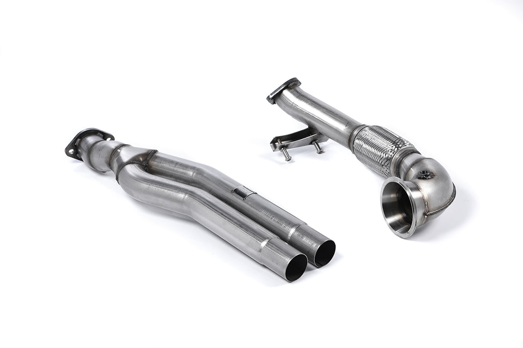 Milltek Primary Catalyst Bypass Pipe and Turbo Elbow RS3 Sportback (8V MQB - Pre Facelift Only)