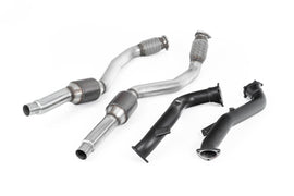 Milltek Large Bore Downpipes and Hi-Flow Sports Cats RS7 C7 Sportback 4.0 V8 TFSI biturbo inc Performance Edition
