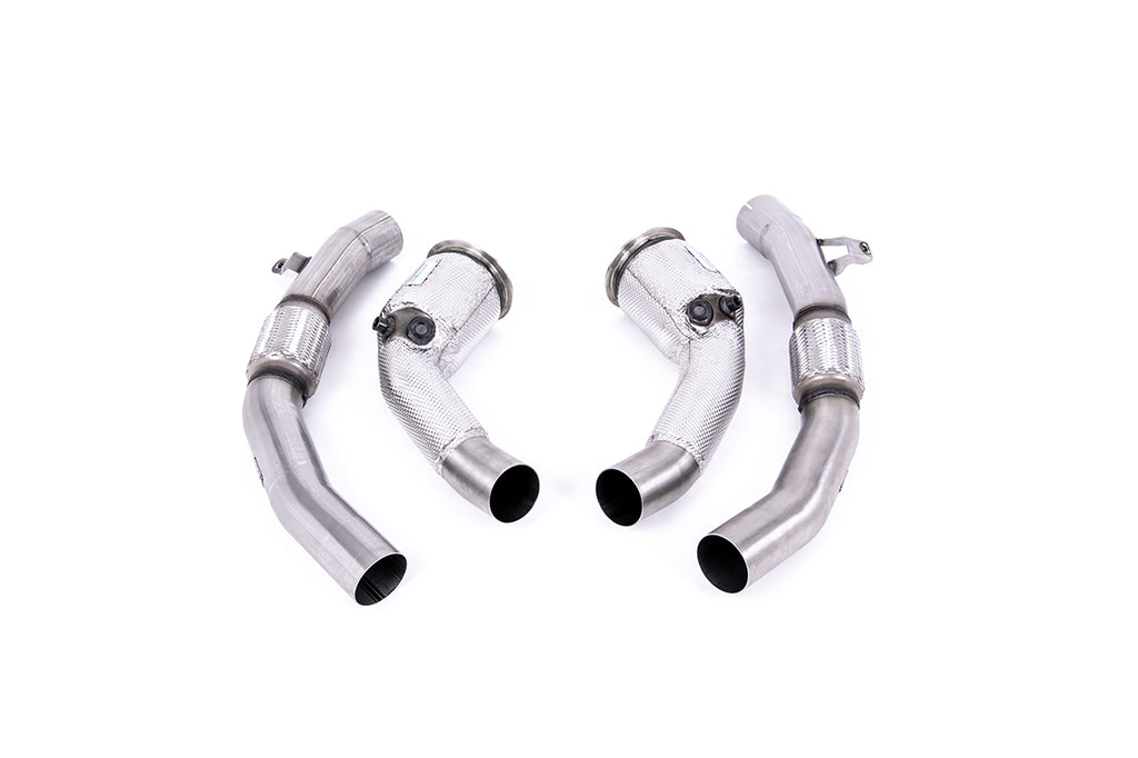 Milltek Large-bore Downpipes and Cat Bypass Pipes RS7 C8 4.0 V8 bi-turbo (OPF/GPF Models)