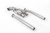 Milltek Large-bore Downpipe and De-cat RS3 Saloon / Sedan 400PS (8V MQB) - Non-OPF/GPF Models